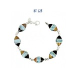 bracelet argent 925 larimar ambre corne noire . silver larimar ambar black corn bracelets