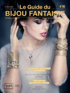 le guide du bijou fantaisie No16 spécial bijorhca paris septembre 2014 article et pub Blue Stone