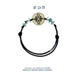 bracelet os bone larimar