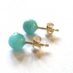 boucles-d'oreilles earrings argent 925 silver larimar