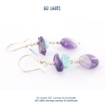 bo earrings argent 925 silver amethyste larimar dolce vita