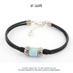 bracelet larimar argent 925 silver for men