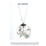 collier necklace argent 925 silver nacre MOP sand dollar des sables