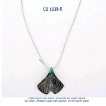 collier necklace argent silver larimar bluestone