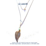 collier necklace argent silver larimar bluestone