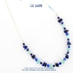 larimar necklace collier blue stone argent 925 silver lapis-lazuli